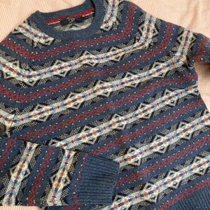 Jcrew Nordic holiday sweater